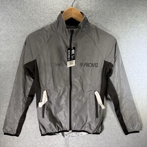 Proviz Womens Cycling/Running Jacket Silver Reflect 360 Lightweight US 4 / UK 8